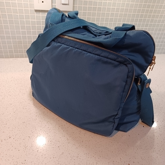 AUTH! Stella McCartney Kids Fern Diaper Bag, BLUE - Picture 8 of 16